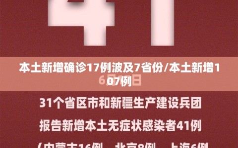 本土新增确诊17例波及7省份/本土新增107例