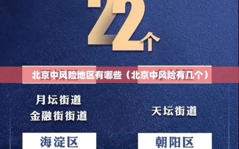 北京中风险地区有哪些（北京中风险有几个）