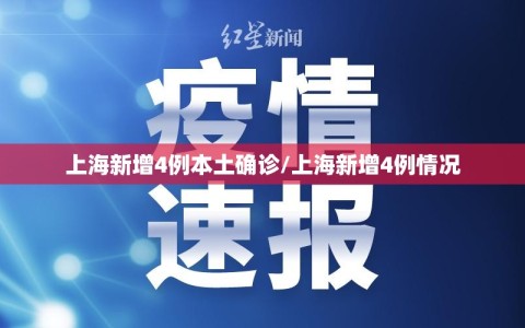 上海新增4例本土确诊/上海新增4例情况