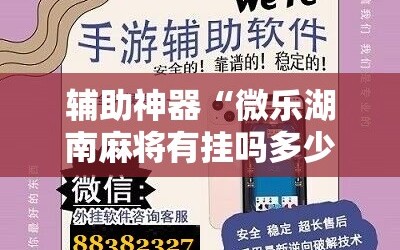 辅助神器“微乐湖南麻将有挂吗多少钱”附开挂脚本详细教程