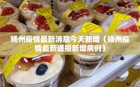扬州疫情最新消息今天新增（扬州疫情最新通报新增病例）