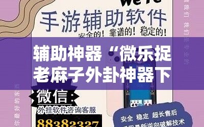 辅助神器“微乐捉老麻子外卦神器下载安装”掌握辅助功能必胜规则