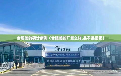 合肥美的确诊病例（合肥美的厂怎么样,是不是很累）