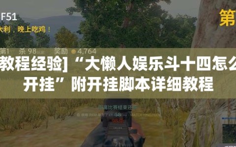 [教程经验]“大懒人娱乐斗十四怎么开挂”附开挂脚本详细教程