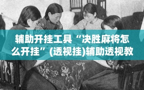 辅助开挂工具“决胜麻将怎么开挂”(透视挂)辅助透视教程