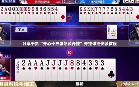 分享干货“开心十三张怎么开挂”开挂详细安装教程