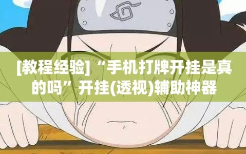 [教程经验]“手机打牌开挂是真的吗”开挂(透视)辅助神器