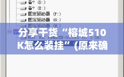 分享干货“榕城510K怎么装挂”(原来确实是有插件)