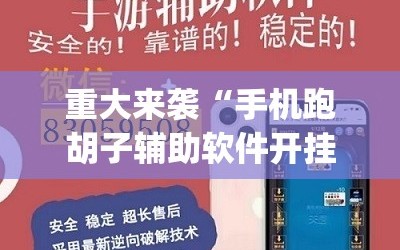 重大来袭“手机跑胡子辅助软件开挂”(透视挂)辅助透视教程