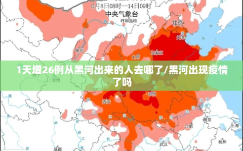 1天增26例从黑河出来的人去哪了/黑河出现疫情了吗