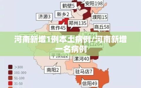 河南新增1例本土病例/河南新增一名病例
