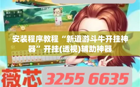 安装程序教程“新道游斗牛开挂神器”开挂(透视)辅助神器
