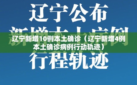 辽宁新增10例本土确诊（辽宁新增4例本土确诊病例行动轨迹）