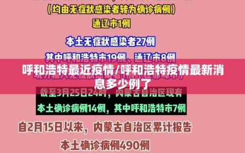 呼和浩特最近疫情/呼和浩特疫情最新消息多少例了