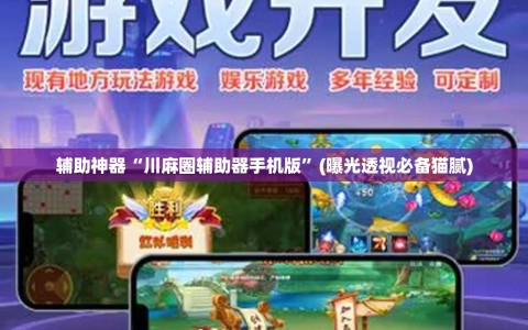 辅助神器“川麻圈辅助器手机版”(曝光透视必备猫腻)