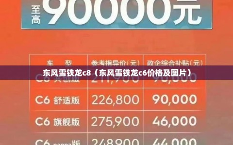 东风雪铁龙c8（东风雪铁龙c6价格及图片）