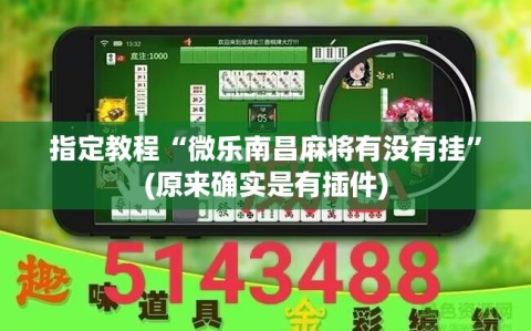 指定教程“微乐南昌麻将有没有挂”(原来确实是有插件)