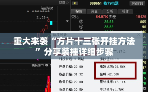 重大来袭“方片十三张开挂方法”分享装挂详细步骤