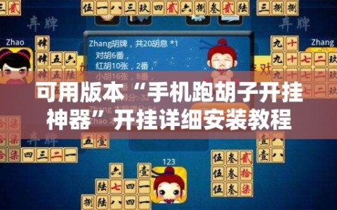可用版本“手机跑胡子开挂神器”开挂详细安装教程