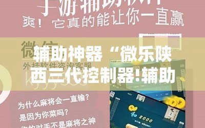 辅助神器“微乐陕西三代控制器!辅助神器插件下载