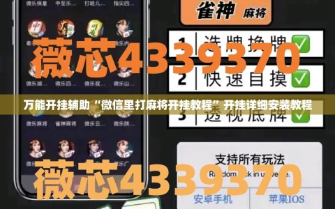 万能开挂辅助“微信里打麻将开挂教程”开挂详细安装教程