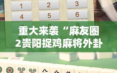重大来袭“麻友圈2贵阳捉鸡麻将外卦神器下载安装”分享装挂详细步骤