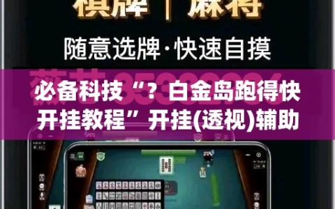 必备科技“？白金岛跑得快开挂教程”开挂(透视)辅助神器
