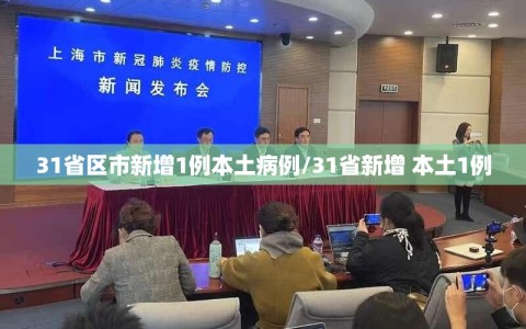 31省区市新增1例本土病例/31省新增 本土1例