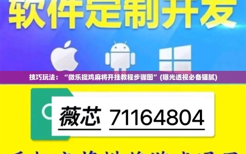 技巧玩法：“微乐捉鸡麻将开挂教程步骤图”(曝光透视必备猫腻)