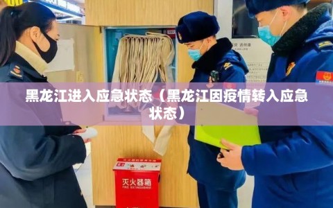 黑龙江进入应急状态（黑龙江因疫情转入应急状态）