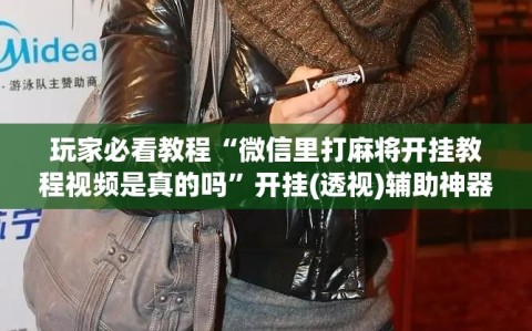 玩家必看教程“微信里打麻将开挂教程视频是真的吗”开挂(透视)辅助神器