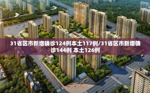 31省区市新增确诊124例本土117例/31省区市新增确诊144例 本土126例