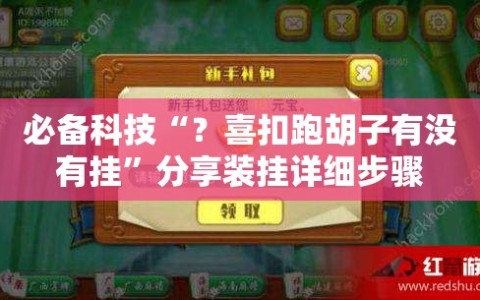 必备科技“？喜扣跑胡子有没有挂”分享装挂详细步骤